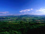 The Brecon Beacons National Park and the view over to the Usk Valley in Powys.