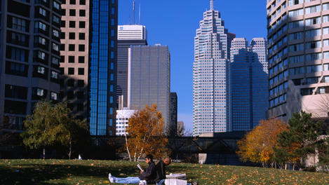 City oasis, Toronto
