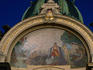 The arched dome of Obecni Dum ( Municipal Building ) with its mosaic 