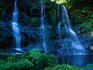 Ess-na--Larach Waterfall, the highlight of the 800 hectare Glenariff Forest Park, County Antrim - Northern Ireland