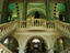 The grand staircase of the Classical Renaissance style, Belfast City Hall, built in 1906 from white Portland-stone, Belfast.