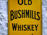 Bushmills Whiskey Distillery sign in County Antrim, dating back (officially) to 1608 is the world's oldest legal distillery and the only place where Bushmills Whiskey is made - Northern Ireland