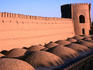 The perfectly preserved mud-brick walls of Arg-e Bam, the citadel at Bam- Kerman province, Iran