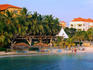 The beach frontage of the Avila Beach Hotel in Willemstad, at the heart of the hotel is a beautiful Dutch Colonial style mansion, built in the late 18th century as the country house for the Governor of Curacao