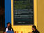Dining alfresco in sunny Brighton.