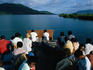 Locals on the ferry to the island of Nosy Be, in northern Madagascar.