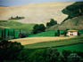 Tuscan landscape near San Gimignano.