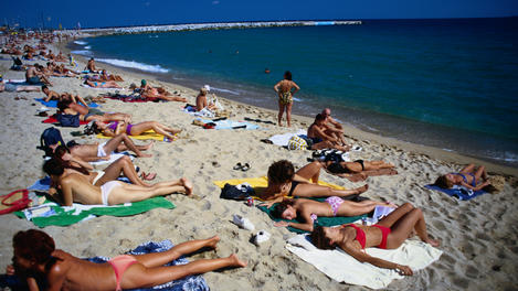 Mar Bella beach, Barcelona