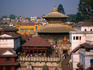 Pashupatinath Temple on the Bagmati River is Nepal's holiest Shiva Temple.