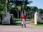 Guard outside Government buildings - Suva, Viti Levu