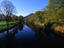 The serene River Conwy, which meets with the River Llugwy in Betws-y-Coed, Snowdonia National Park- Wales