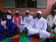 Mamadou Traore's compound, Mamadou, back from Mecca with friends.