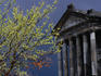 The reconstructed Garni Temple near Yerevan, the temple is dedicated to Helios, the Roman god of sun, Garni is also Armenia's centre of Hellenistic culture and the ancient summer residence of Armenian kings