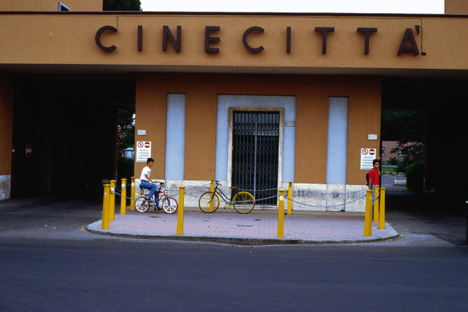 Cinecitta, film studios, Rome, Italy.