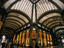The high arched ceilings of Galleria San Federico, home to the cinema Lux other fancy and expensive stores.