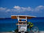 A coconut juice stand on Avenida Rafael Melgar in Cozumel.