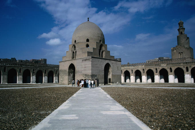 Ibn Tulun Mosque built in 876.