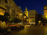 Night view of Plaza De S. Francisco.