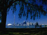 The Toronto city skyline from Toronto Island.