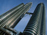 The record breaking twin Petronas Towers in Kuala Lumpur. The 452 metre towers are 7metres taller than Chicago's Sears Tower, and are equivalent to 95 stories each.