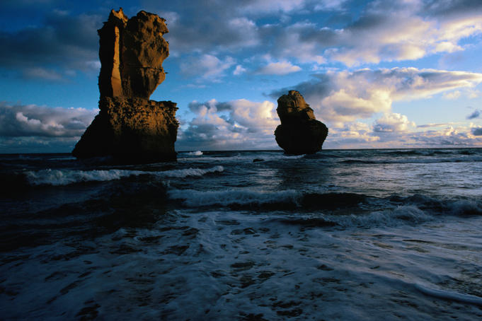 The Twelve Apostles (with obviously the other 10 out of shot) in the Port Campbell National Park