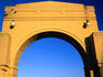 Detail of New Napier Arch on Marine Parade.