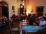 The interior of The Victoria Hotel, once a canteen and library for the British Army in WWI, it was built by the British in 1890 and is in the Bangalore area that was the British Cantonment, there is still an army barracks next door