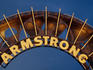 Sign for Louis Armstrong Park.