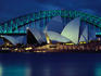 Sydney Opera House and Harbour Bridge.