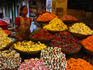 Flower seller at the New Market.