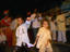 Children party in the streets of Hyderabad celebrating a local wedding