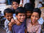 Young boys from Hyderabad get together at Mir Alam Market