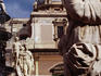 Statue detail from Fontana Pretoria, central Palermo.