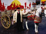 Driver with his carretto (Sicilian cart).