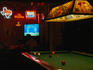 Pool table, tv and beer in downtown San Antonio.