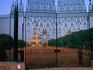 Decorative ironwork gates of Rashtrapati Bhavan, the official residence of the president of India, in New Delhi.