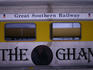 Detail of The Ghand railway train at Keswick Station.