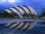 Clyde Auditorium in Glasgow, known as the 'Armadillo'