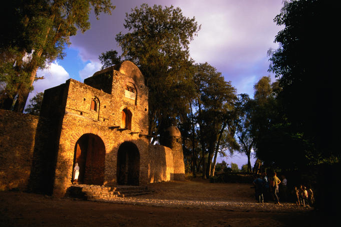 Debre Birhan Sellassie Church.
