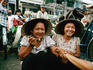 Young women at the Cholon Market