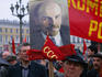 The 'Old Guard' make their presence known during celebrations for May Day in St Petersburg.