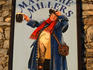 Detail of the pub sign for Matt the Millers, corner of John's Quay and John street, Kilkenny.