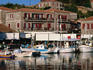 Boats in harbour of Molyvos.