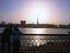 sunset over the River Nile