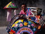 Portrait of becak driver.