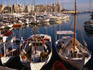 Boats in Piraeus Marina.