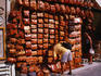In the Plaka district of Athens, the choice of locally made leathergoods, amongst other handicrafts, can make a short shopping trip a long one