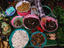 Local delicacies (bugs and grubs) for sale in Chiang Mai.