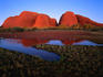 Kata Tjuta (The Olgas) at sunset.