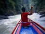 Shooting the rapids of the Pagsanjan River